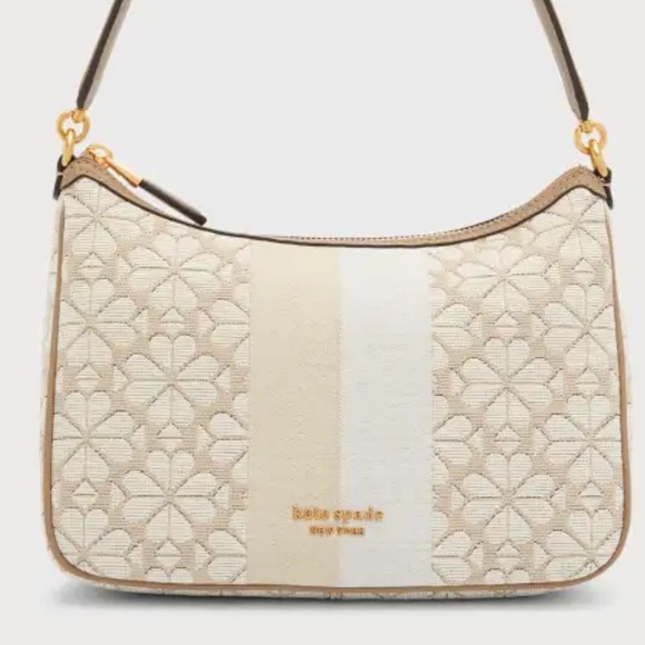 kate spade Handbags - Kate Spade Small Logo Canvas Shoulder Bag